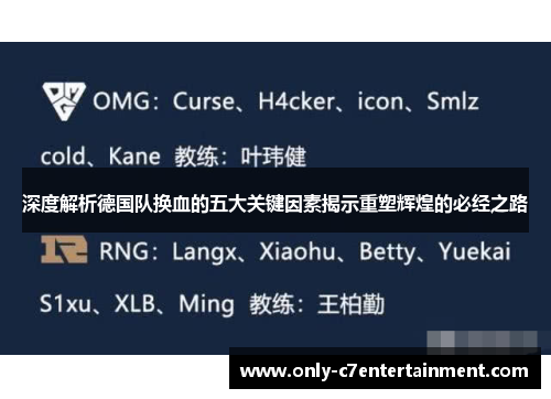深度解析德国队换血的五大关键因素揭示重塑辉煌的必经之路
